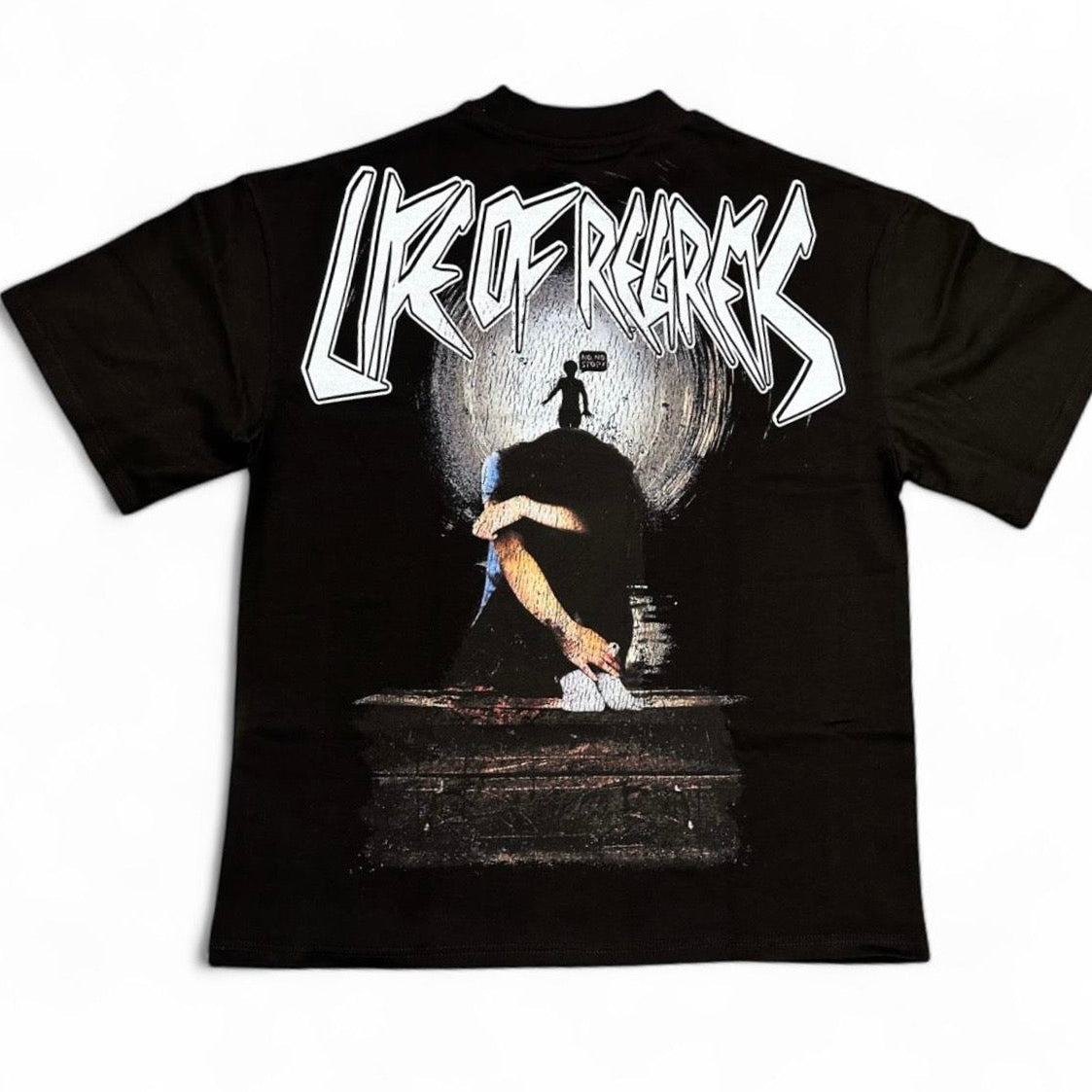 Emotionally Scarred Tee (BLACK)
